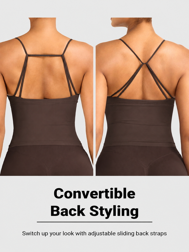 Vorti Vinianna Strappy Back Longline Tank