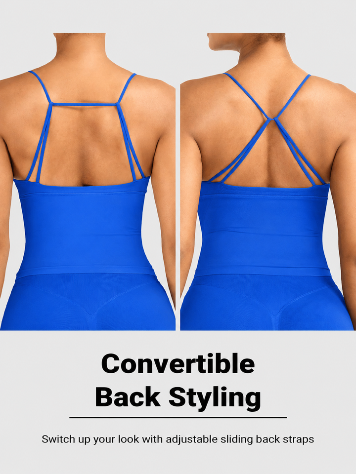 Vorti Vinianna Strappy Back Longline Tank
