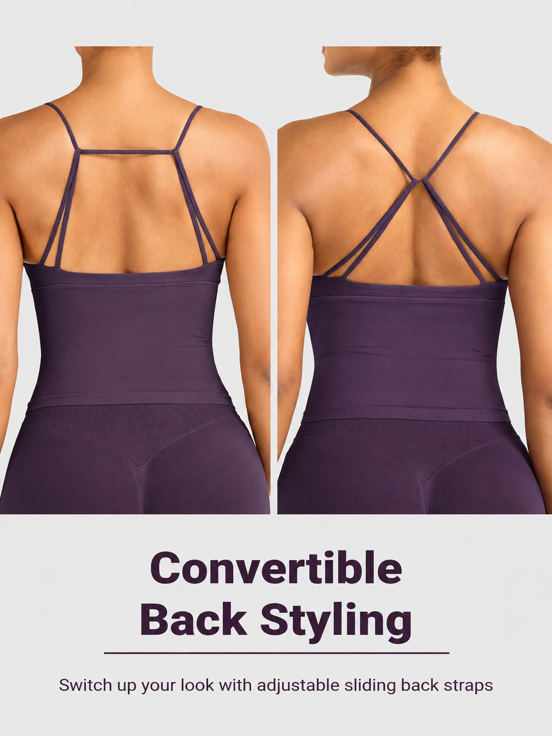 Vorti Vinianna Strappy Back Longline Tank