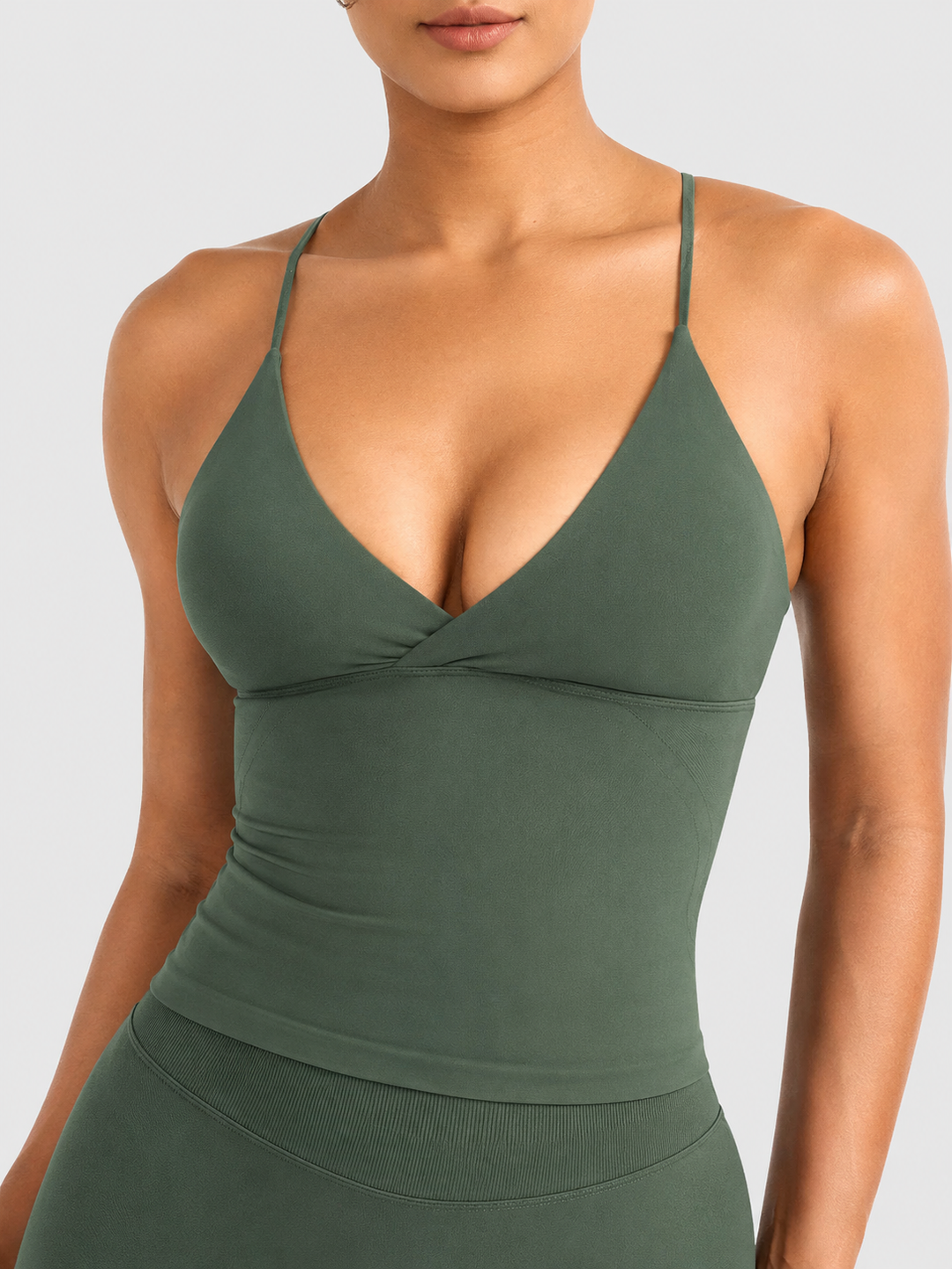 Vorti Vinianna Strappy Back Longline Tank