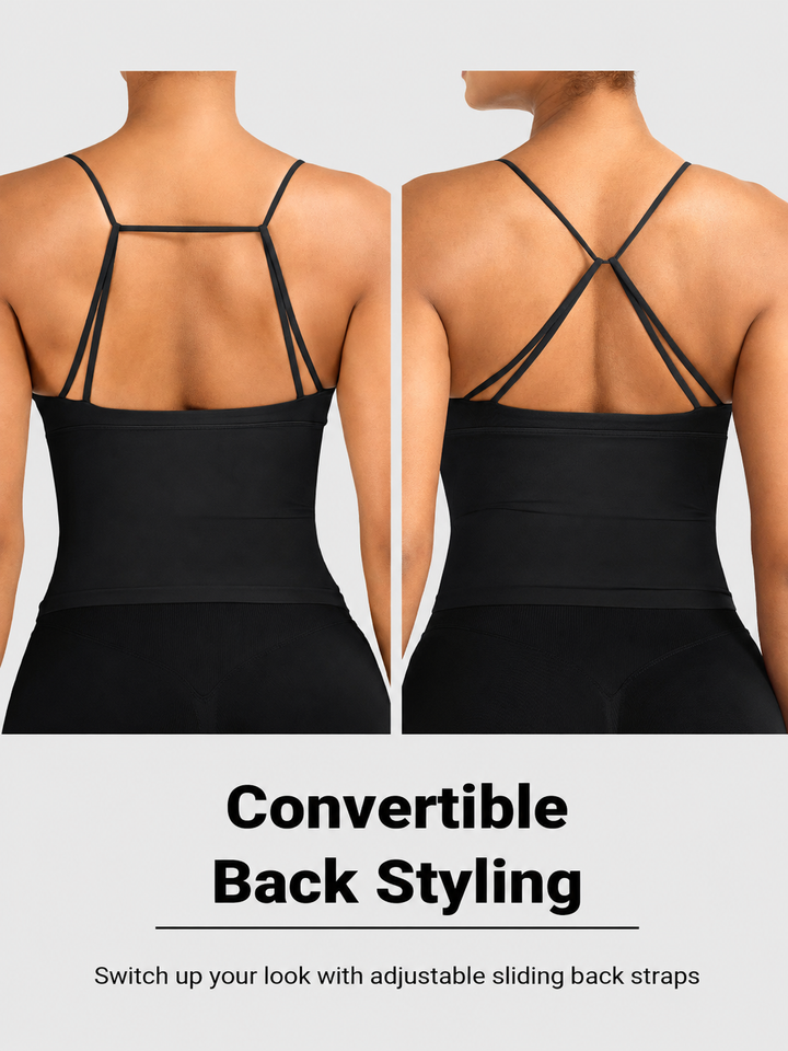 Vorti Vinianna Strappy Back Longline Tank