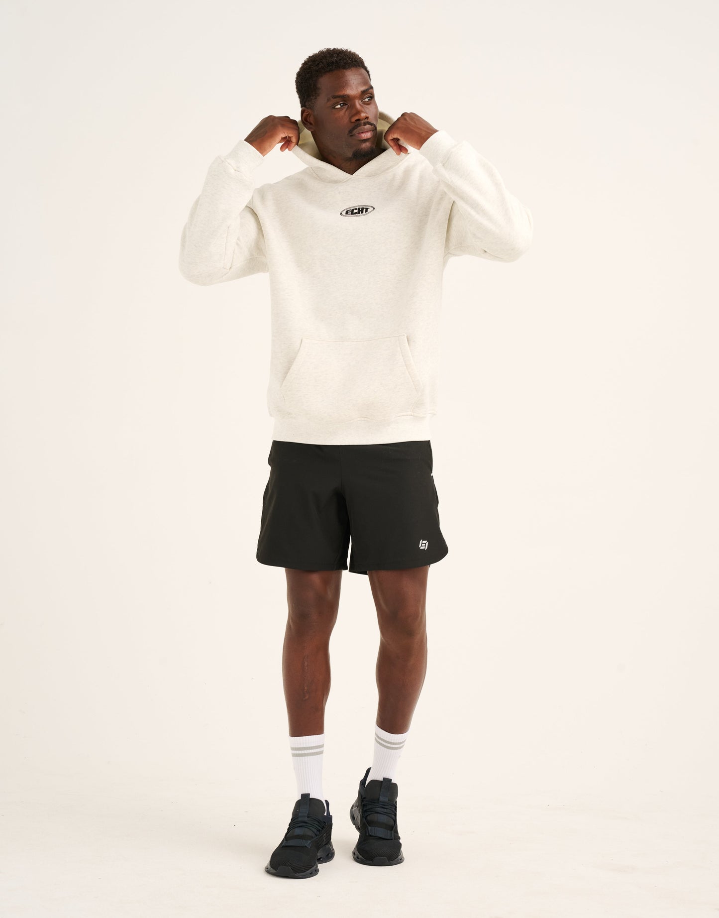 Classic Hoodie - Cinzento Heather