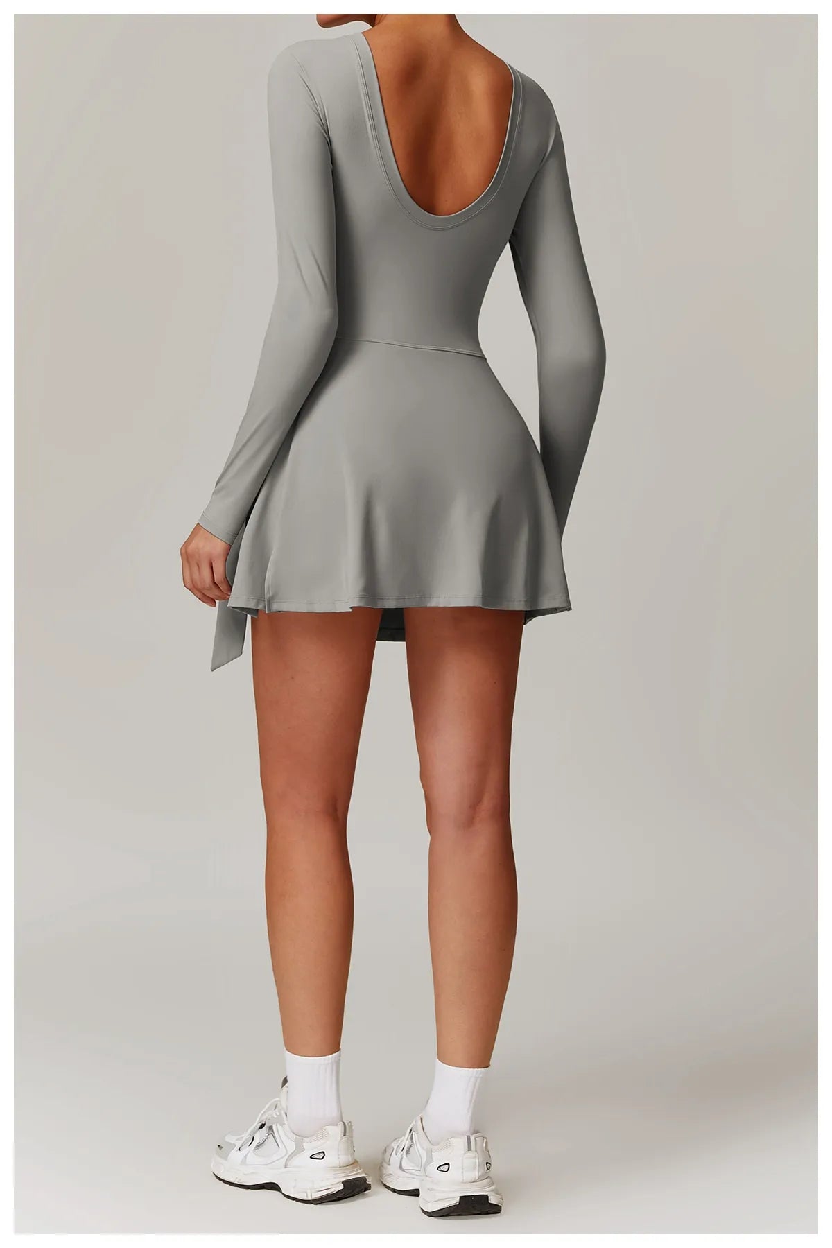 Vorti Long Sleeve Tennis Dress 0 - Vorti