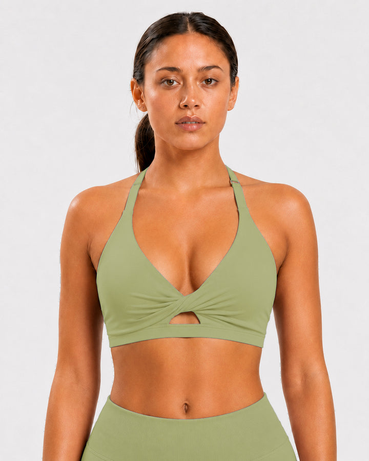 Vorti Litvia Twist Front Sports Bra