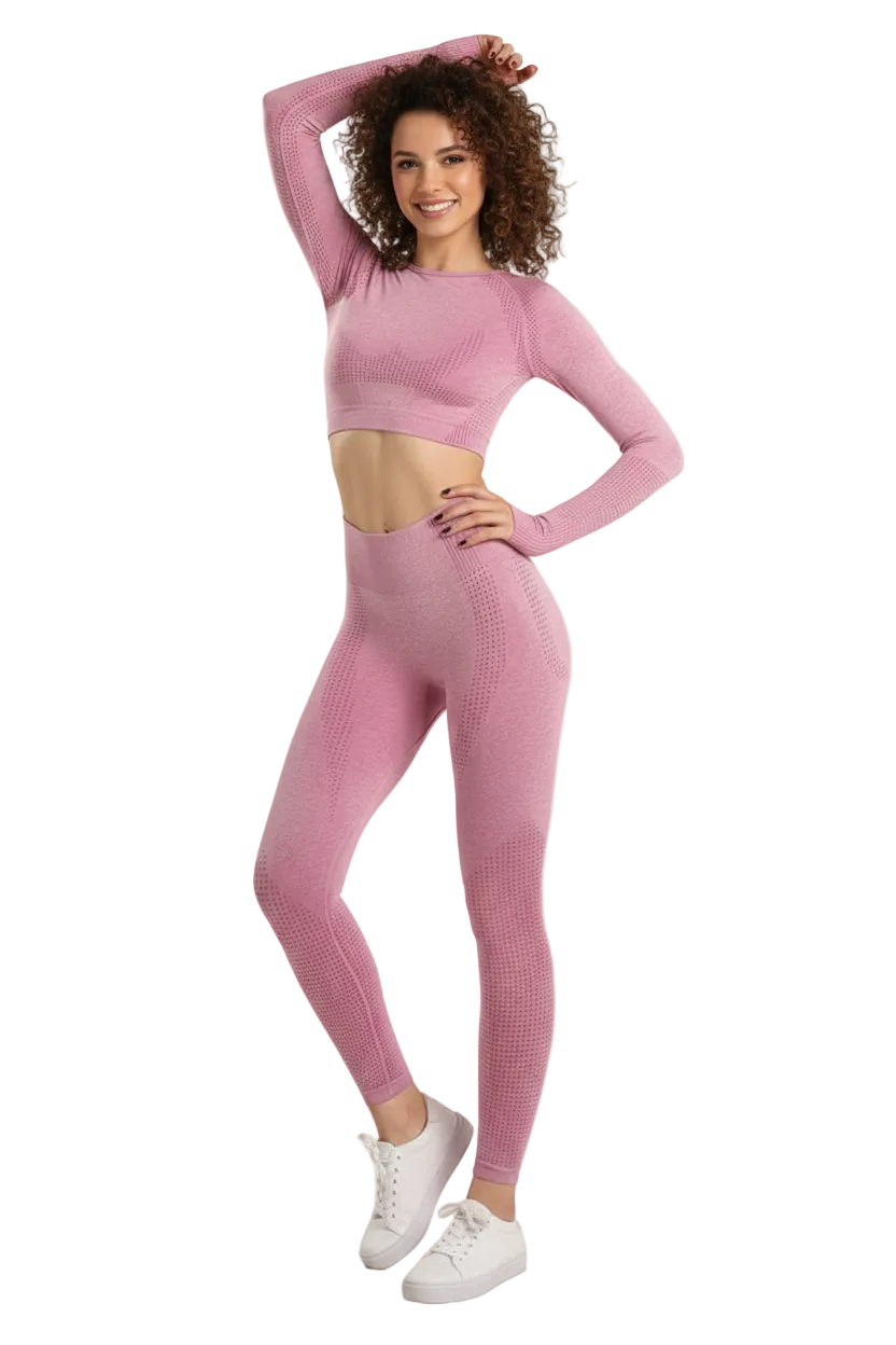 Conjunto Sculpt Mujer Top y Leggings Push Up conjunto - Vorti