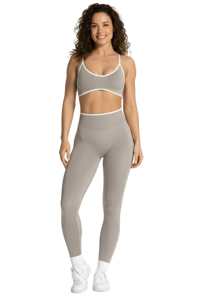 Conjunto Seamless Mujer Top y Shorts conjunto - Vorti