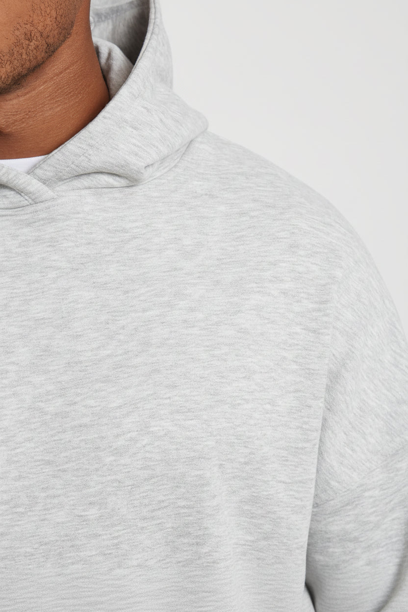 Vorti Core Loopback Hoodie - Grey Marl Jackets & Hoodies - Vorti
