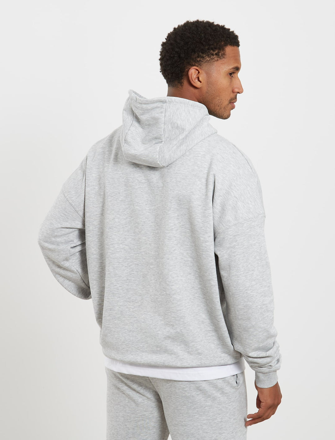 Vorti Core Loopback Hoodie - Grey Marl Jackets & Hoodies - Vorti
