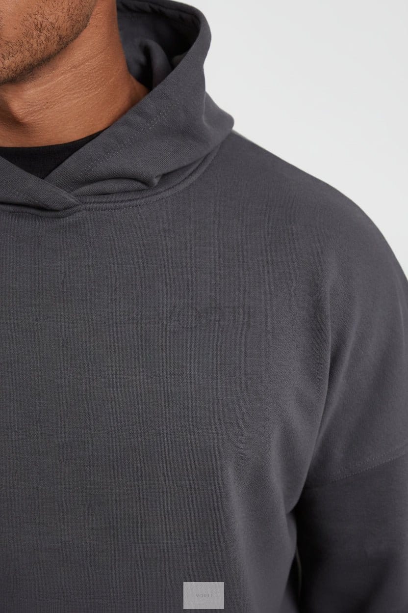 Vorti Core Loopback Hoodie - Onyx Grey