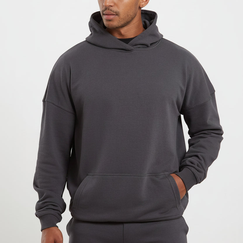 Core Loopback Hoodie - Onyx Grey