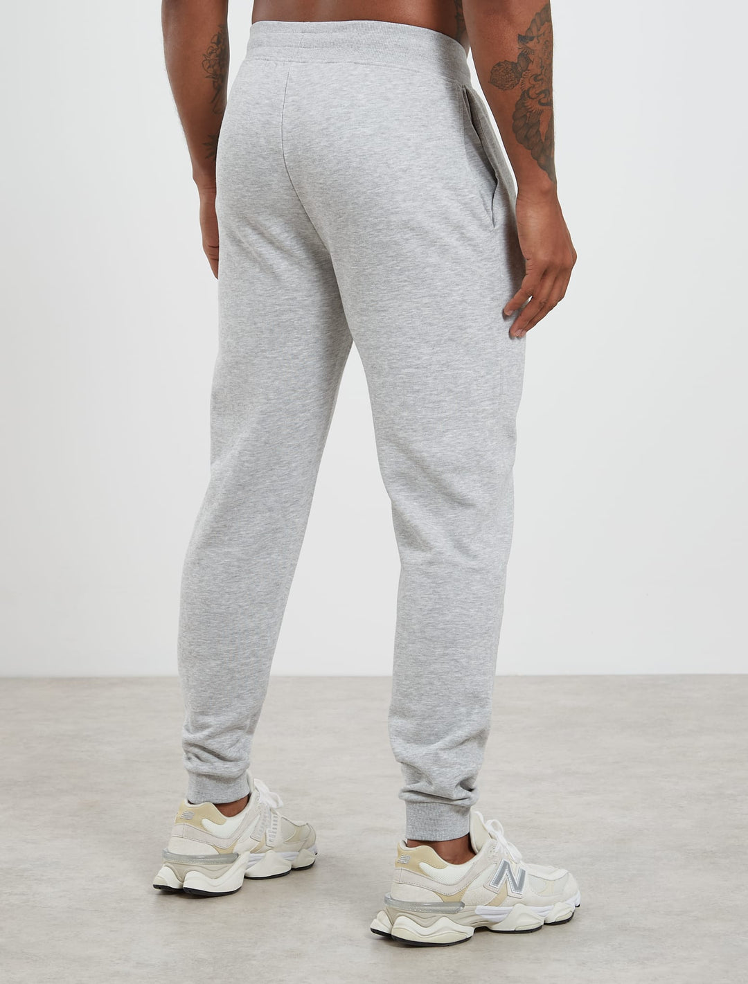 Vorti Core Loopback Joggers - Grey Marl Joggers & Bottoms - Vorti