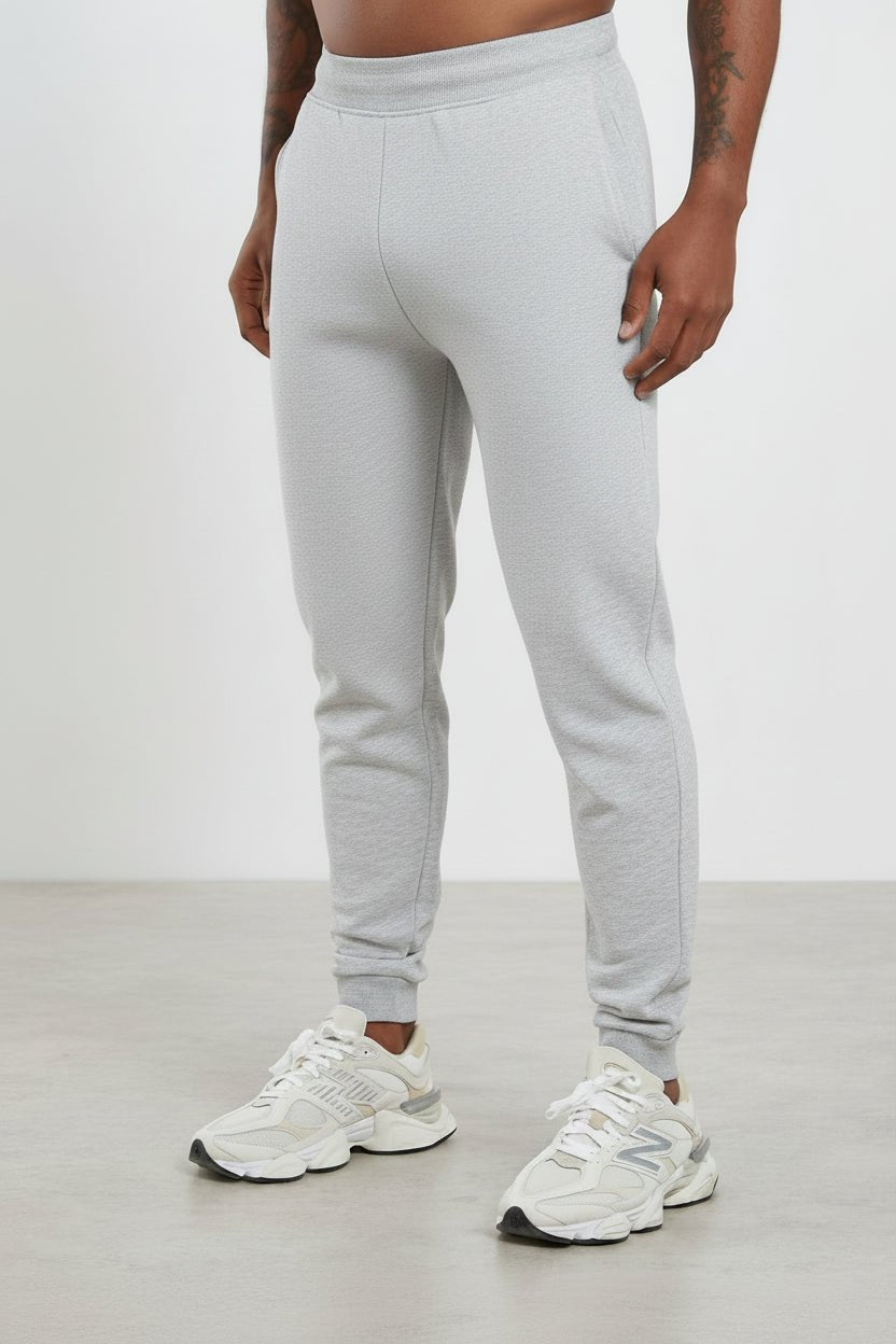 Vorti Core Loopback Joggers - Grey Marl Joggers & Bottoms - Vorti
