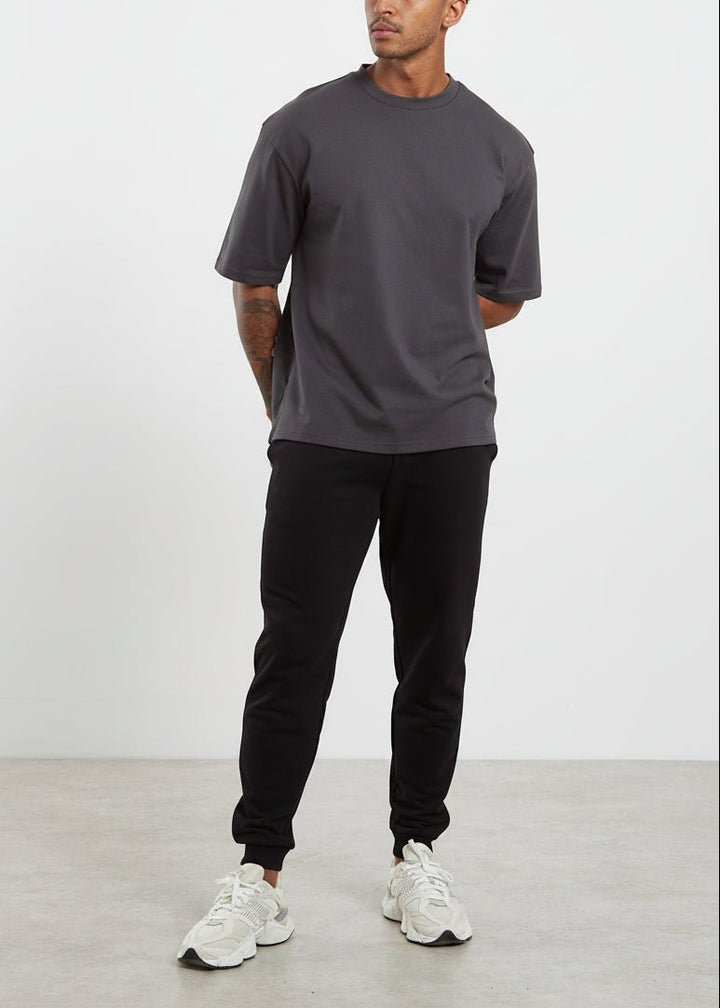 Vorti Core Oversized T-Shirt - Onyx Grey T-Shirts & Tops - Vorti