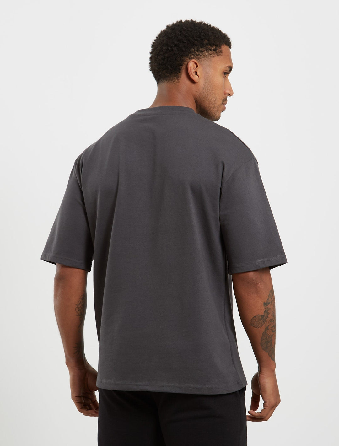 Vorti Core Oversized T-Shirt - Onyx Grey T-Shirts & Tops - Vorti