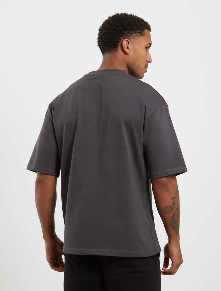 Vorti Core Oversized T-Shirt - Onyx Grey T-Shirts & Tops - Vorti