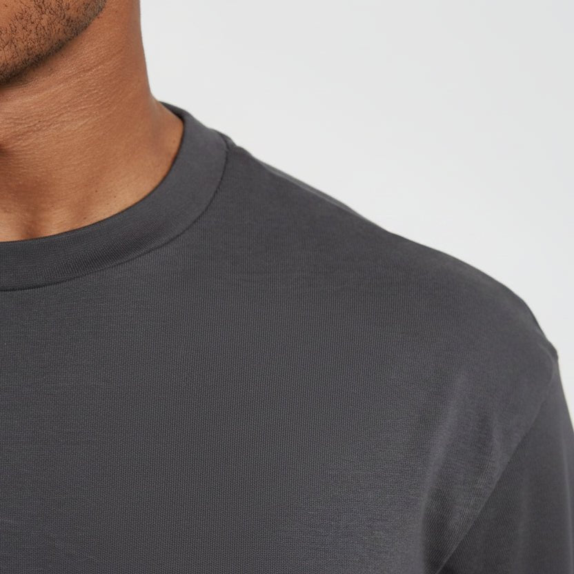 Vorti Core Oversized T-Shirt - Onyx Grey T-Shirts & Tops - Vorti