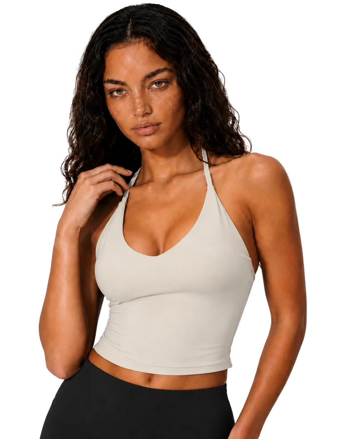 Vorti Heile Flow Twist Halter Bra