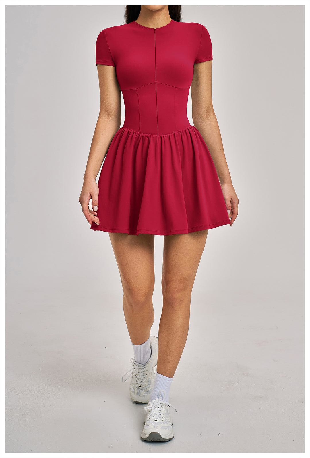 Vorti Zip Front Tennis Dress