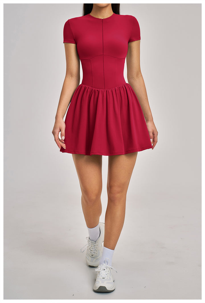 Vorti Zip Front Tennis Dress