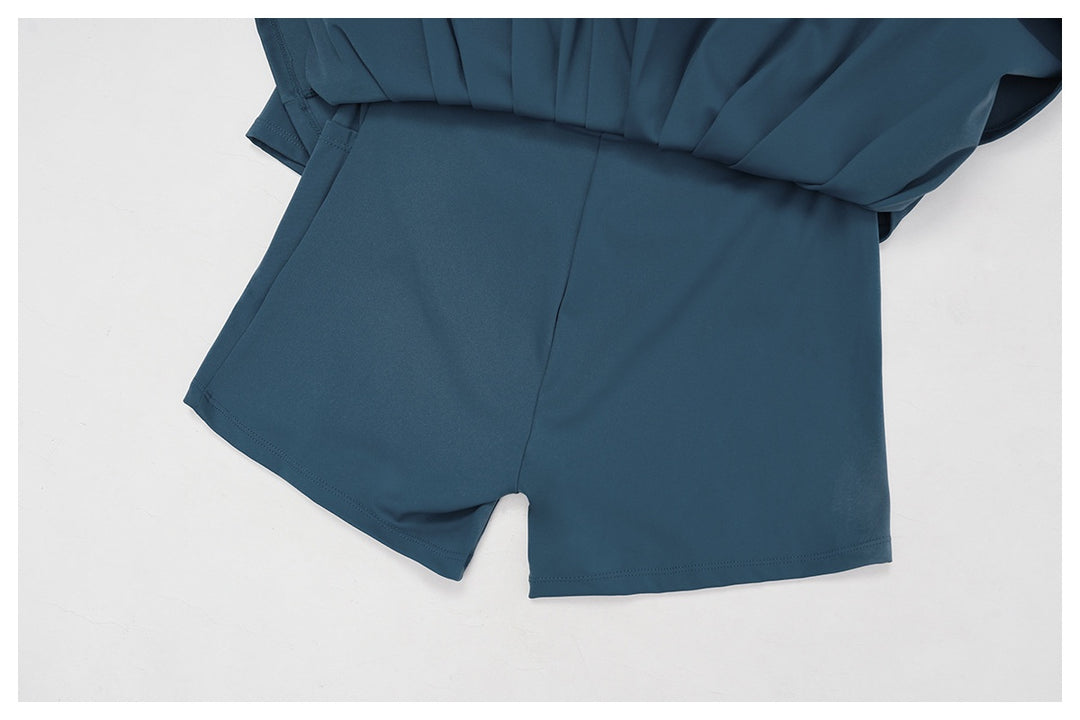 Vestido Deportivo 2 en 1 con Shorts Integrados para Mujer