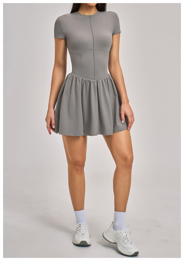 Vorti Zip Front Tennis Dress