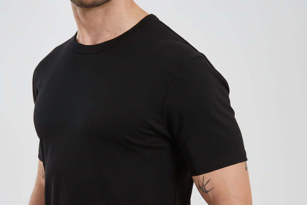 Essential Slim Fit T-Shirt - Black
