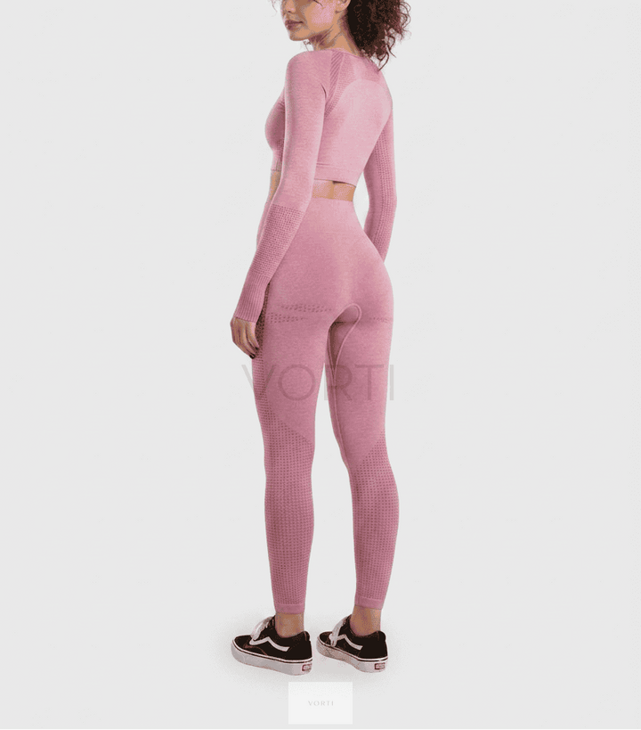 Conjunto Sculpt Mujer Top y Leggings Push Up