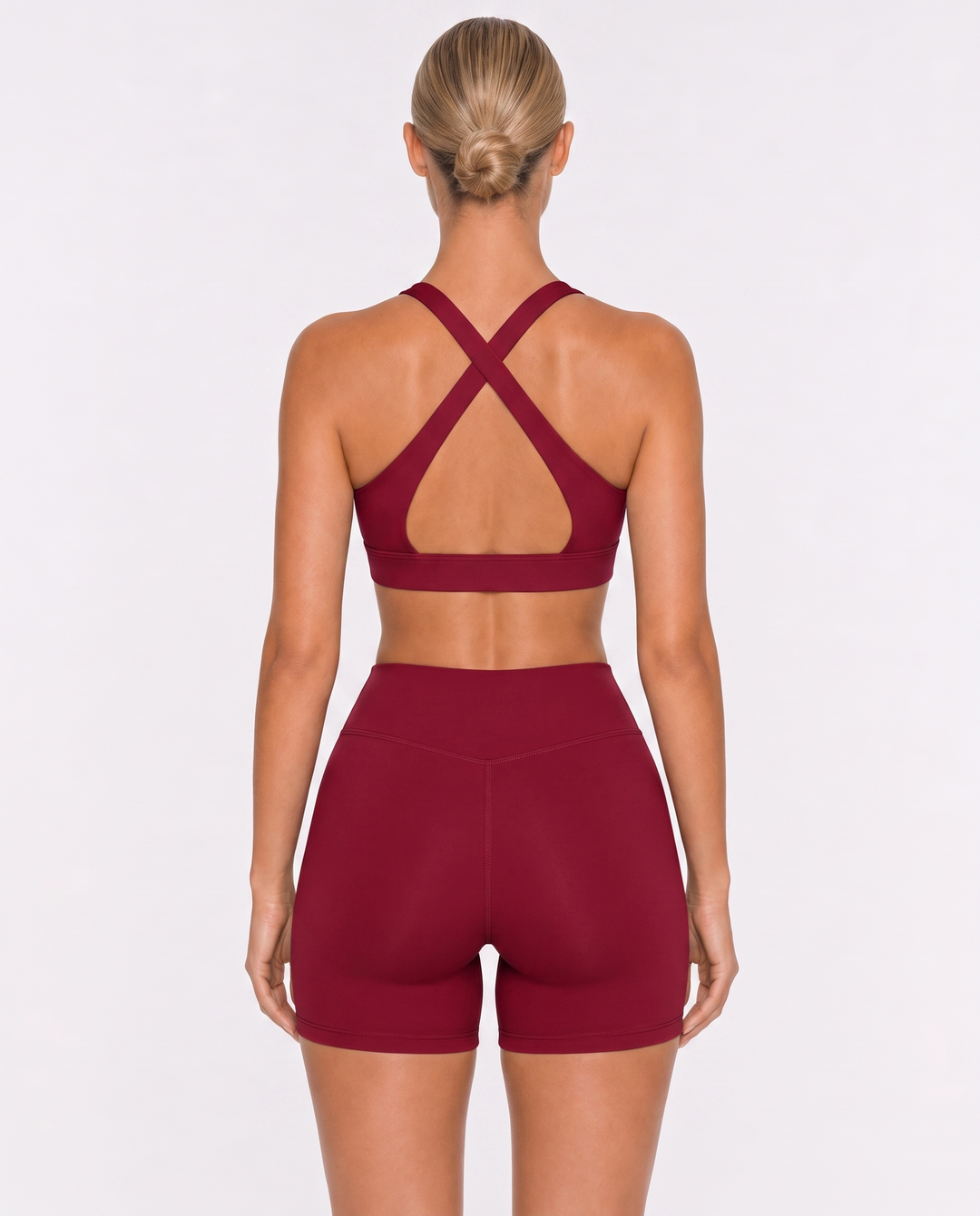 Vorti Deep V Neck Sports Bra