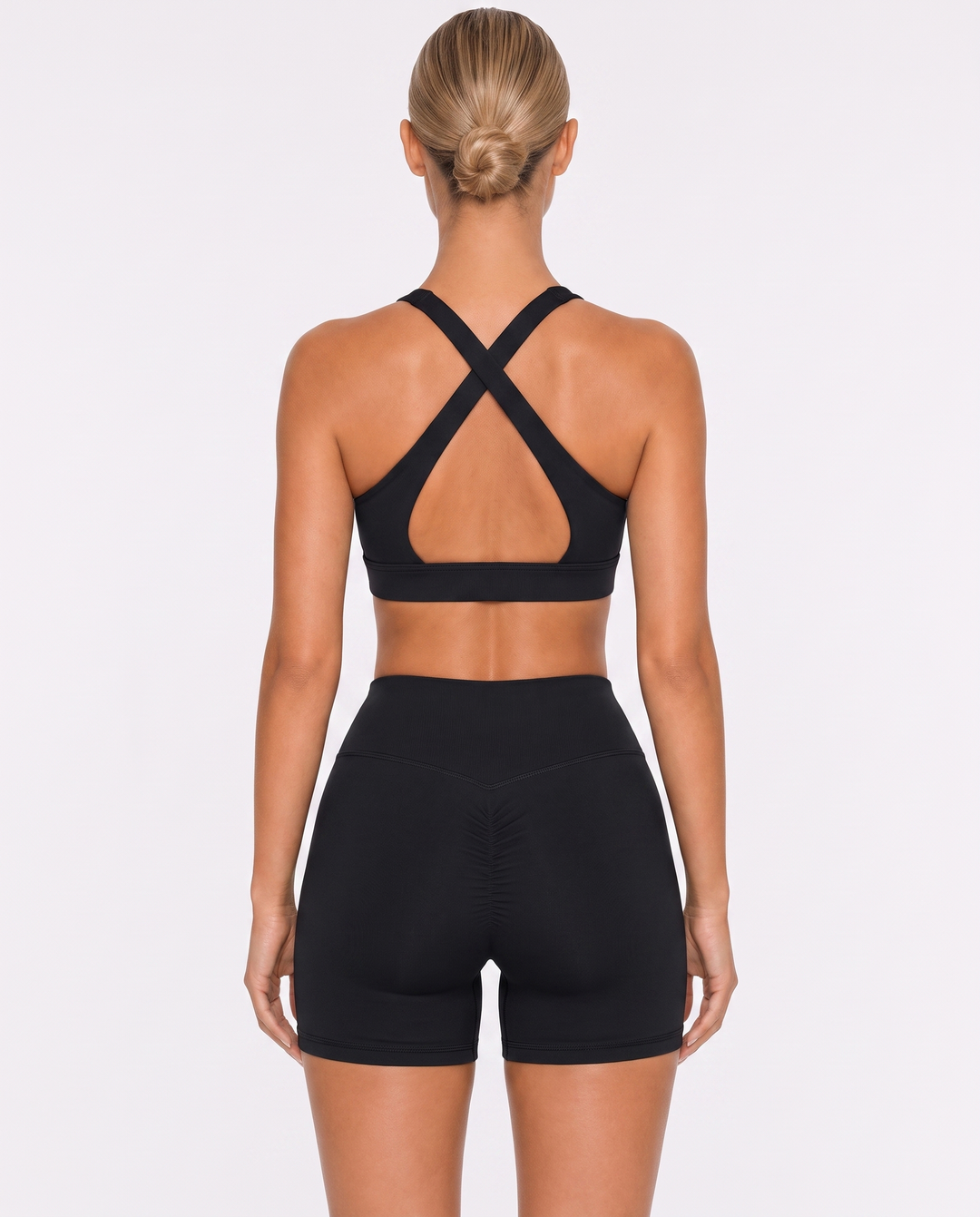 Vorti Deep V Neck Sports Bra