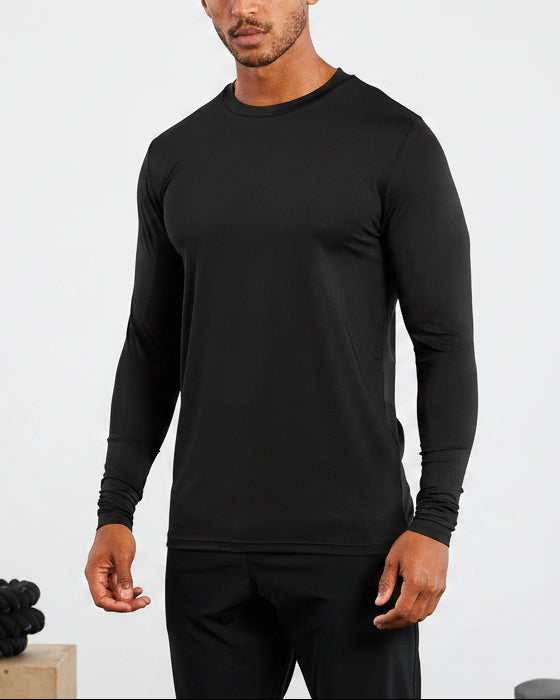 Hybrid Everyday Manga Comprida - Preto