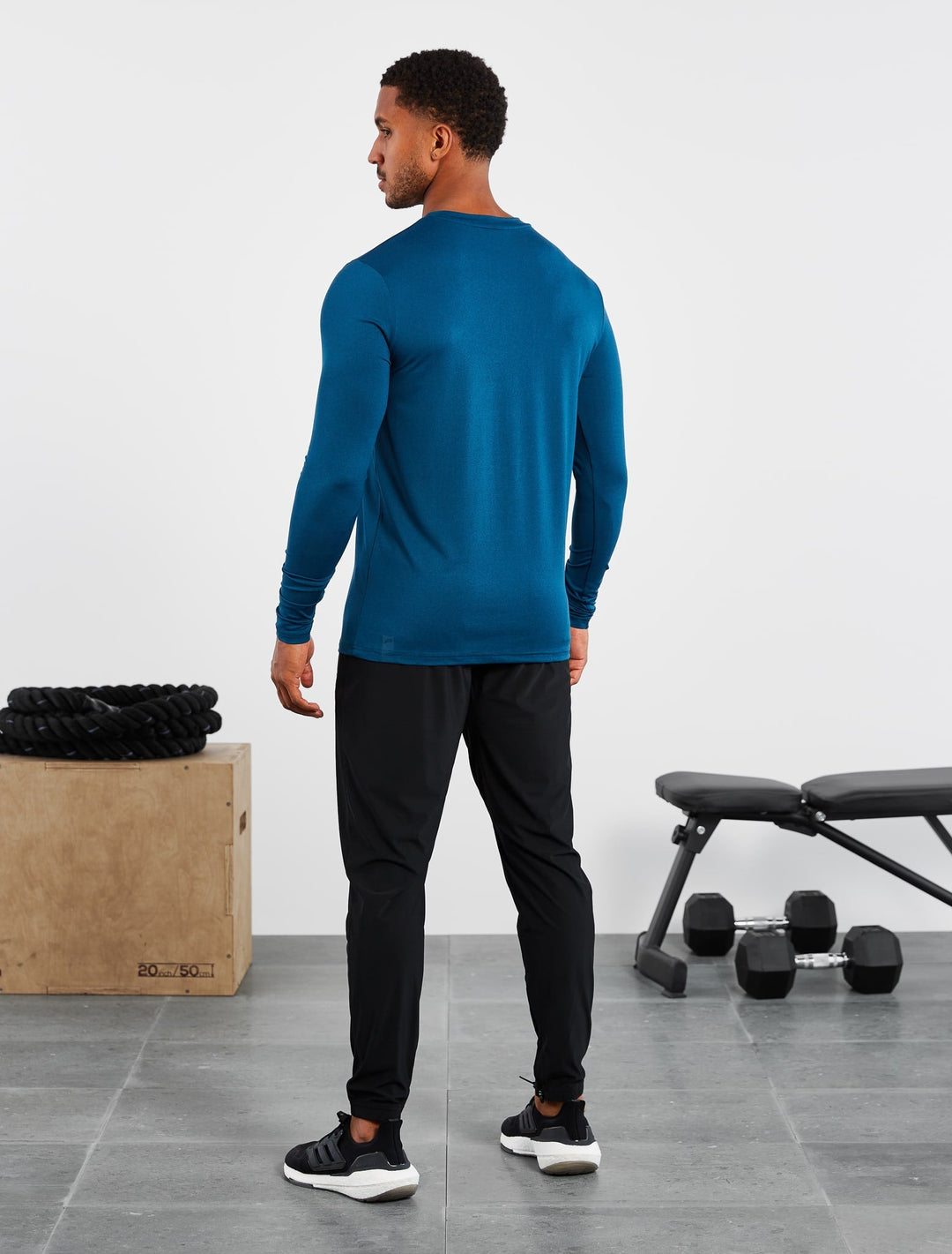 Vorti Hybrid Everyday Long Sleeve - Blue Marl