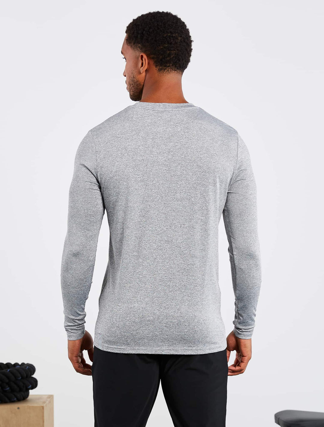 Vorti Hybrid Everyday Long Sleeve - Grey Marl