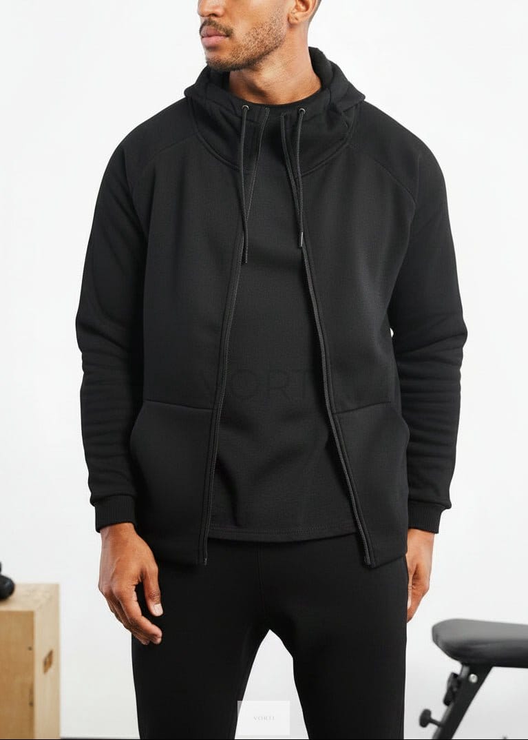 Vorti Icon Tapered Jacket - Black