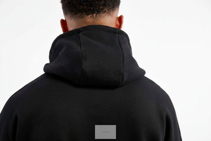Vorti Oversized Hoodie - Black