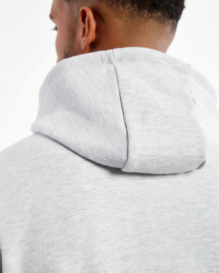 Vorti Oversized Hoodie - Grey Marl Jackets & Hoodies - Vorti
