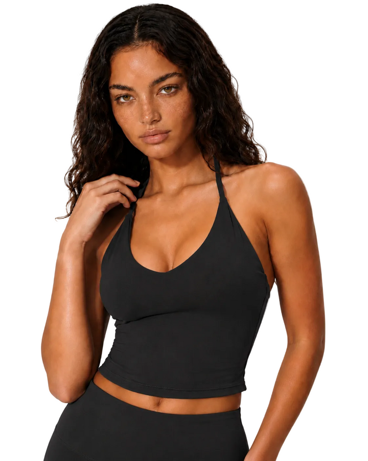 Vorti Heile Flow Twist Halter Bra