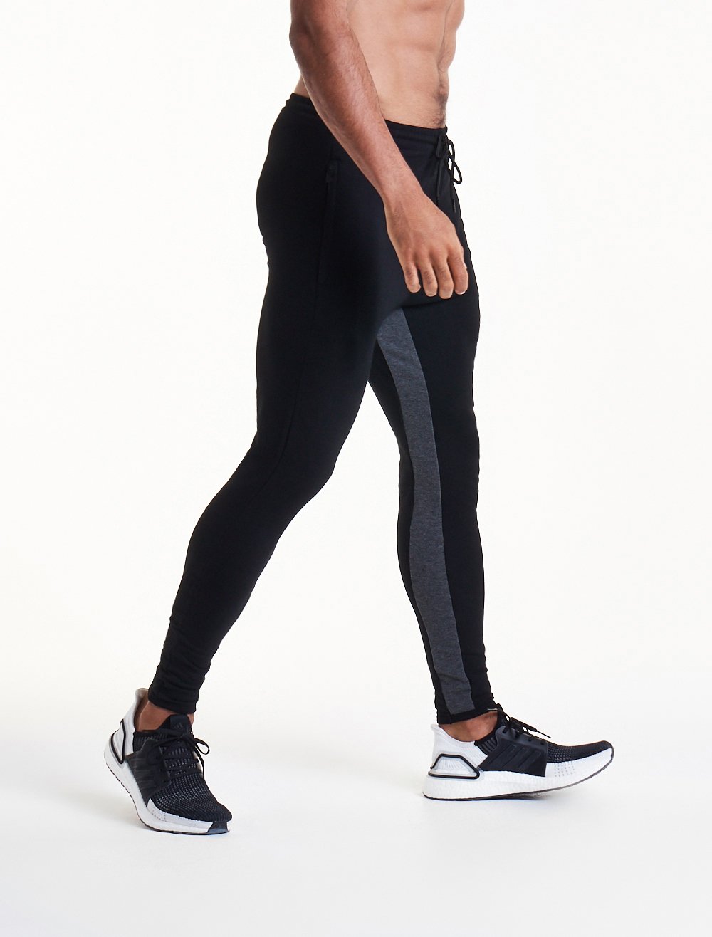 Pro-Fit Tapered Bottoms - Black Grey