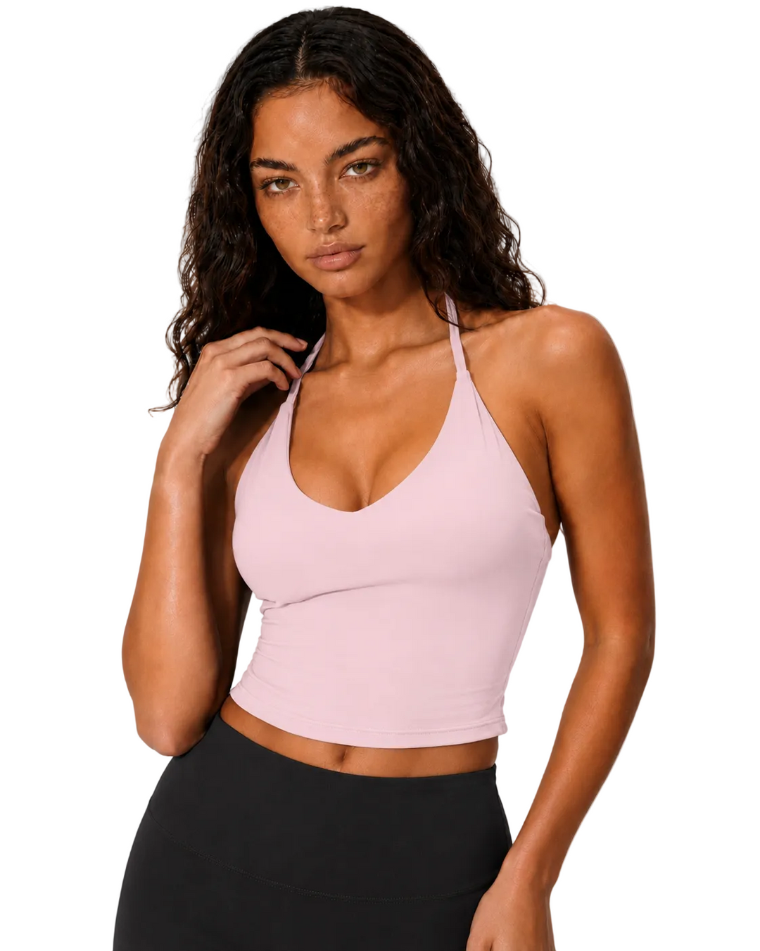 Vorti Heile Flow Twist Halter Bra