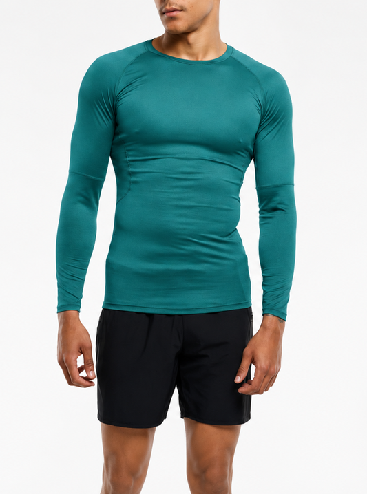 Compression Long Sleeve - Teal