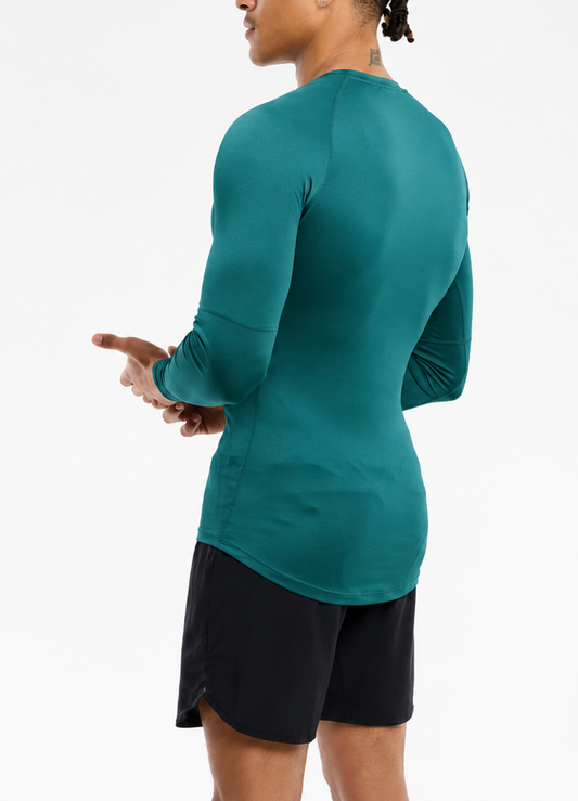Compression Long Sleeve - Teal
