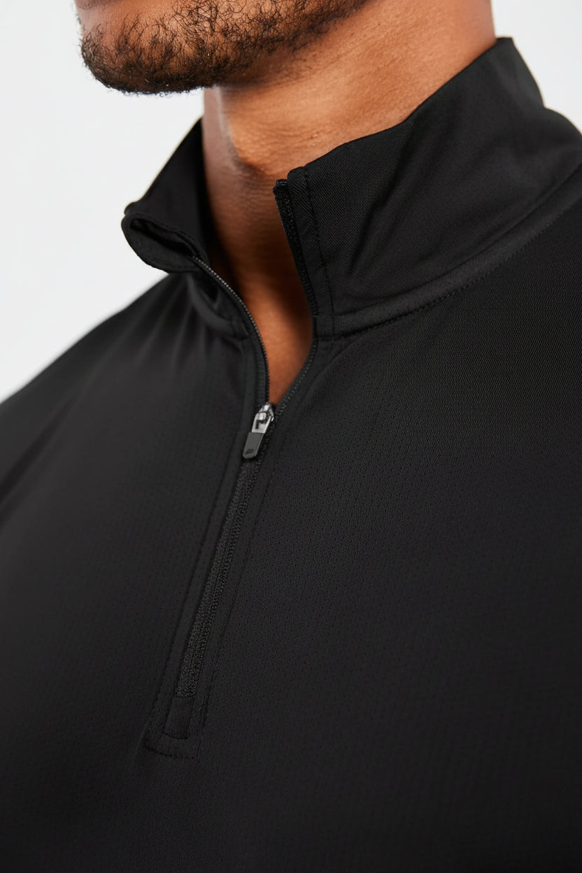 Training 1/4 Zip - Black