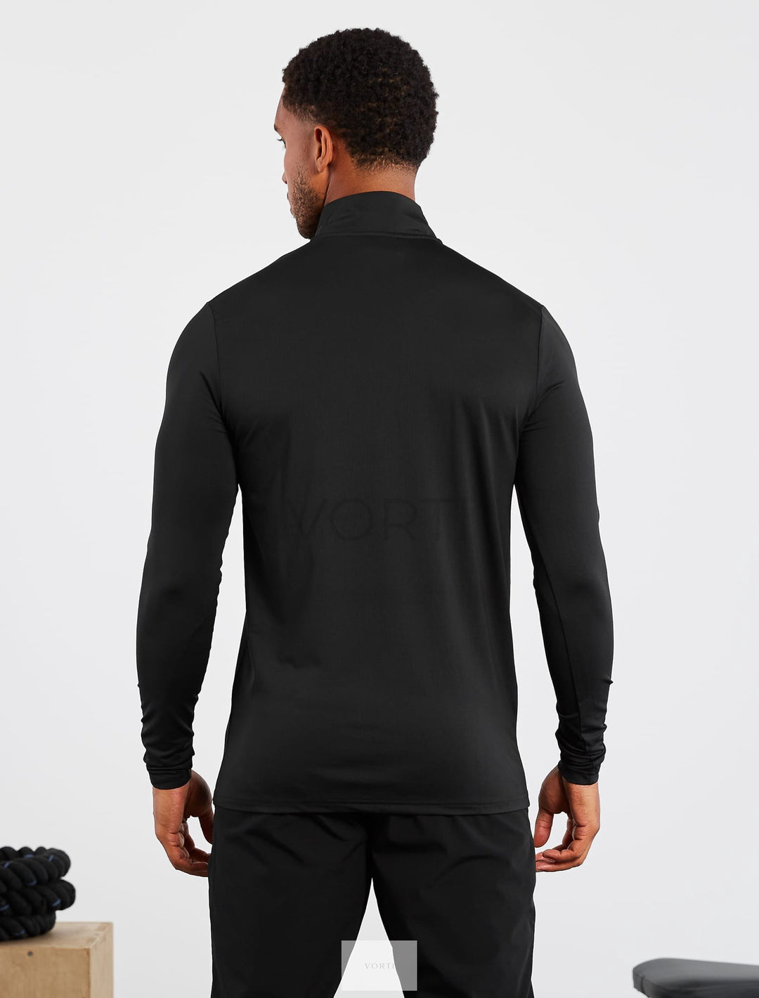 Vorti Training 1/4 Zip - Black