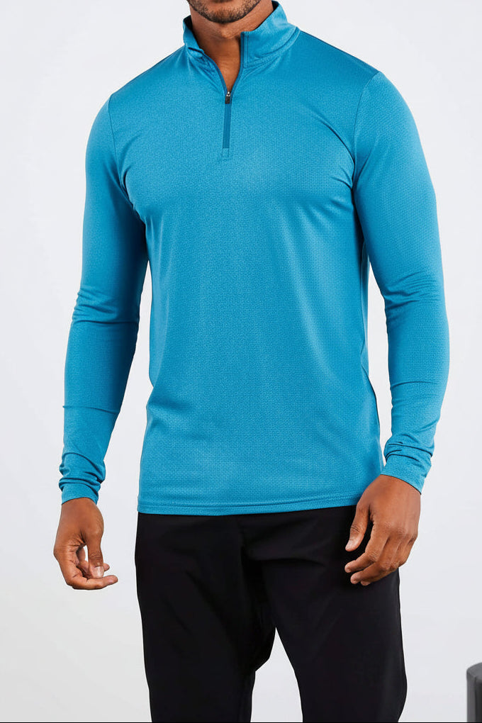 Training 1/4 Zip - Blue