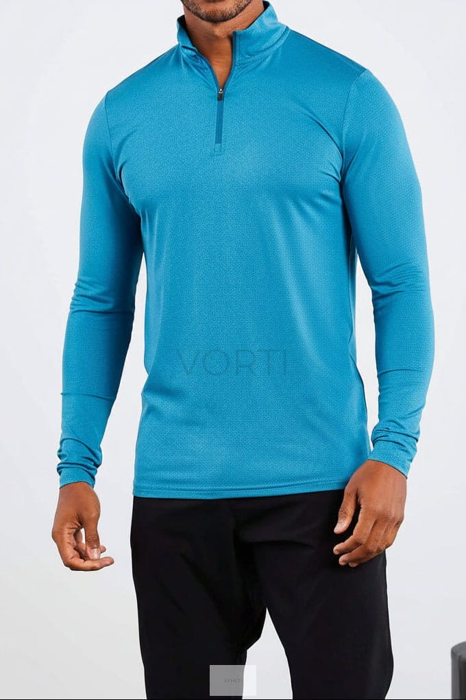 Vorti Training 1/4 Zip - Blue
