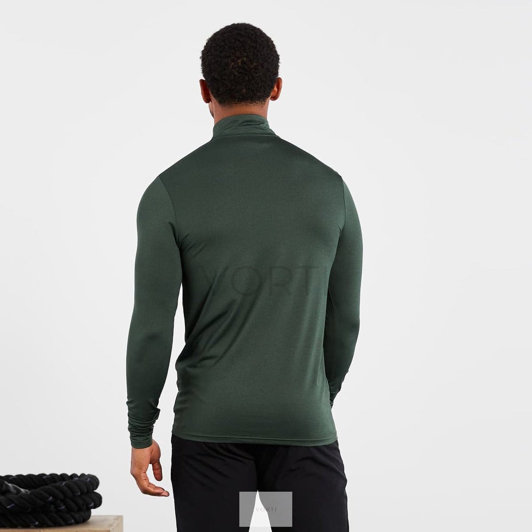 Vorti Training 1/4 Zip - Dark Green