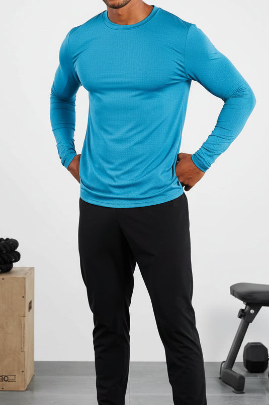 Training Long-Sleeve T-Shirt - Blue