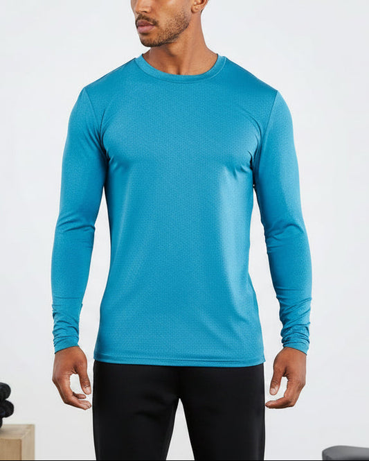 Training Long Sleeve T-Shirt - Blue
