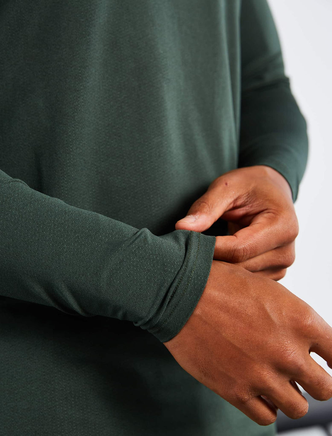 Vorti Training Long Sleeve T-Shirt - Dark Green T-Shirts & Tops - Vorti