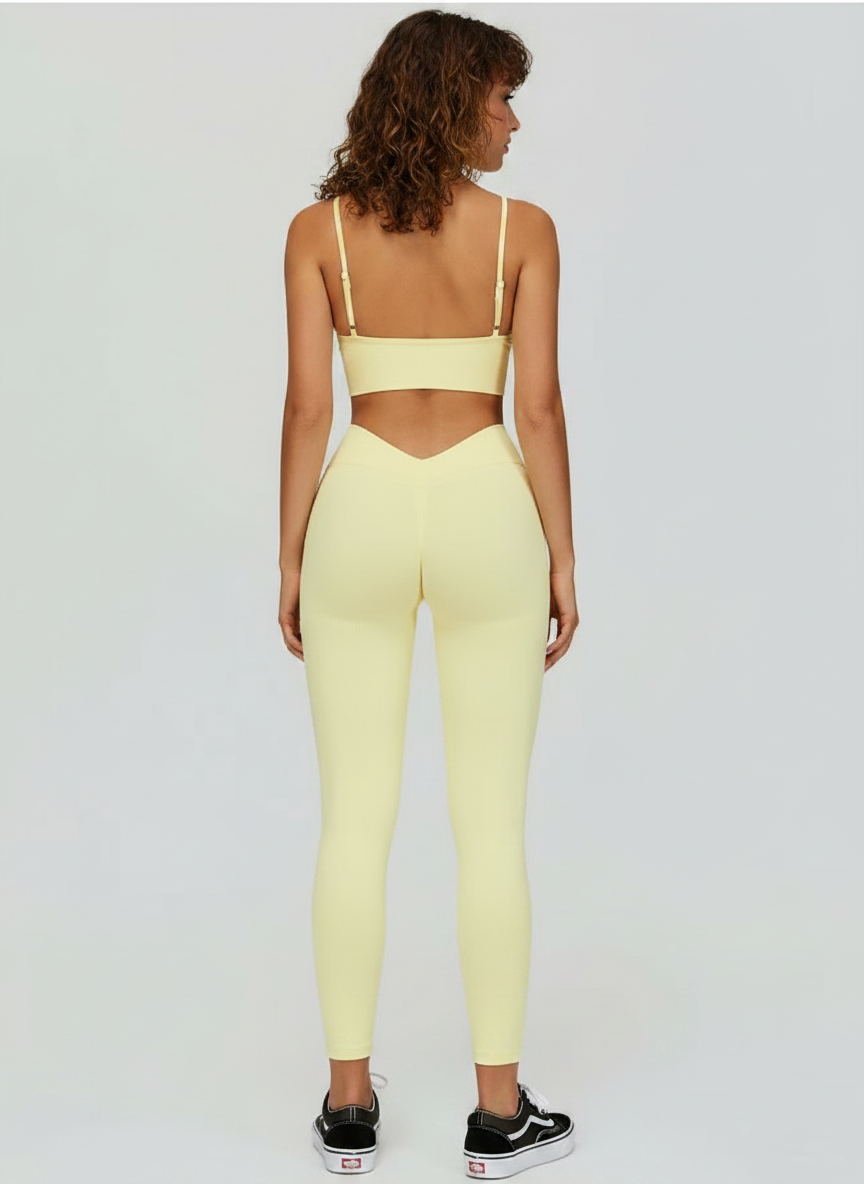 Vorti Seamless Activewear Set — Bra & Leggings