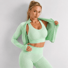 Conjunto Deportivo Seamless 3 Piezas Mujer PERFORMANCE SET - Vorti